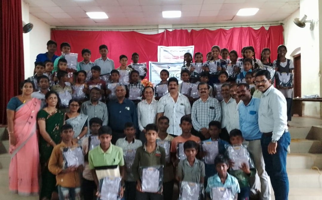 School Uniform Distribution at BEM School