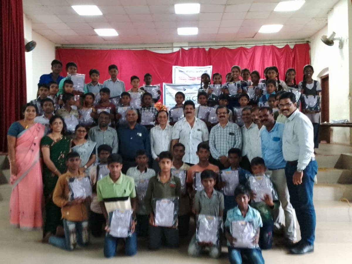 School Uniform Distribution at BEM School