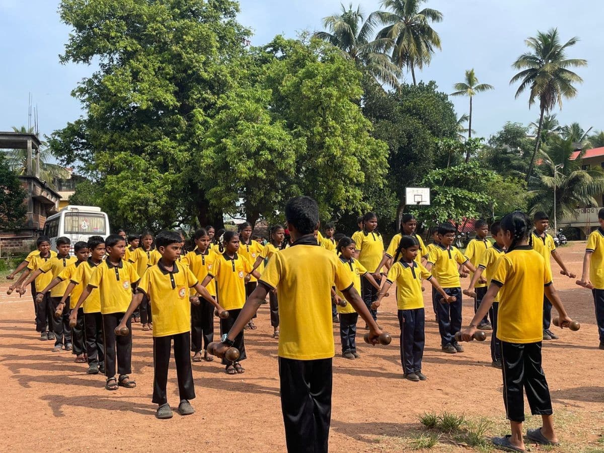 BEM Kannada medium primary and MES school sports day