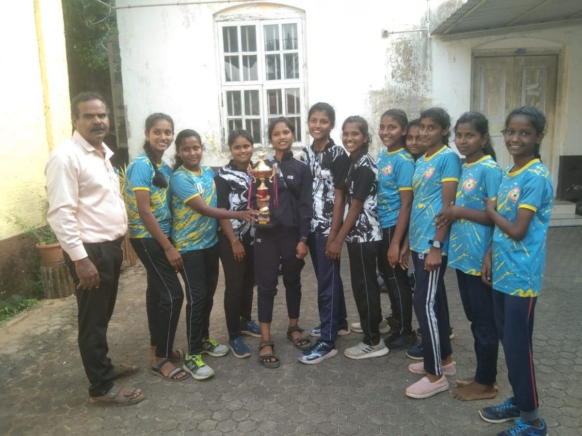 District level girls kabaddi tournament