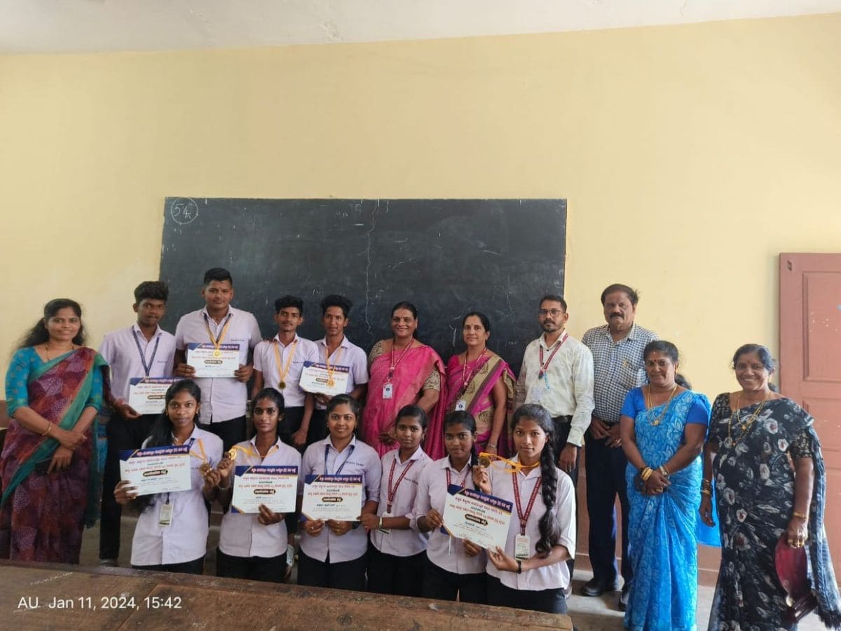 Students BEM PU College participated in street play