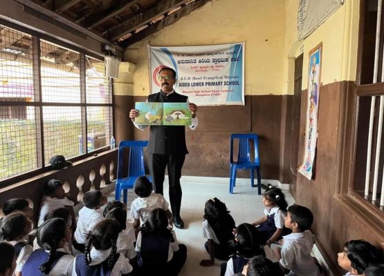Independence Month Guest Read Aloud at BEM School